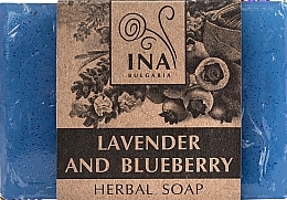 Парфумерія, косметика Мило "Лаванда і чорниця" - Ina Essentials Lavender And Blueberry Herbal Soap