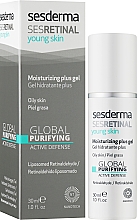 Гель для лица - SesDerma Laboratories Sesretinal Young Moisturizing Plus Gel — фото N2