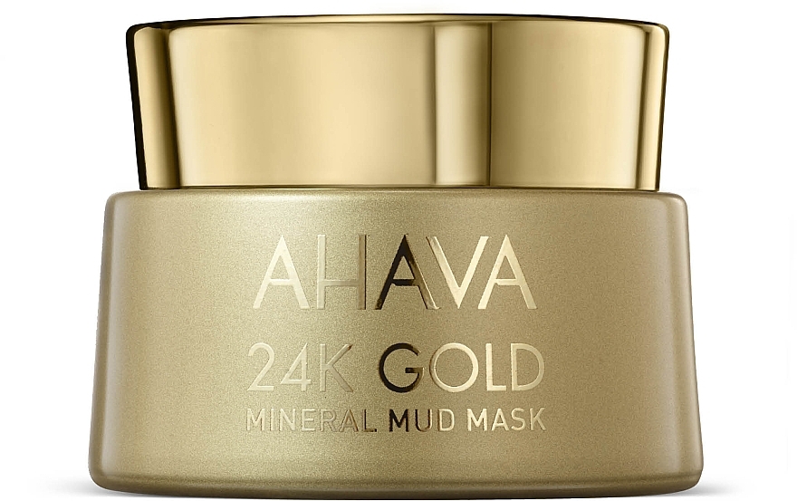 Маска для обличчя на основі золота - Ahava 24K Gold Mineral Mud Mask