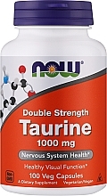 Парфумерія, косметика Амінокислота "Таурин", 1000 мг - Now Foods Taurine 1000mg Double Strength Veg Capsules