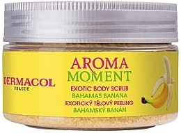 Парфумерія, косметика Скраб для тіла "Банан" - Dermacol Aroma Moment Exotic Body Scrub Bahamas Banana