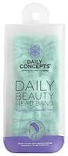 Повязка на голову, бирюзовая - Daily Concepts Daily Beauty Head Band Turquoise — фото N1