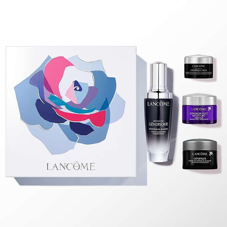 Набір для догляду за шкірою обличчя - Lancome Genifique (conc/50ml + cr/2x15ml + eye/cr/5ml) — фото N2