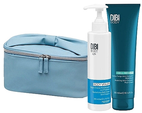 Набір - Dibi Milano Cell Rewind My Cell Beauty Bag Kit (sh/cr/200 ml + body/cr/300 ml + pouch) — фото N1