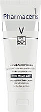 Защитный дневной крем для лица и тела для кожи с витилиго - Pharmaceris V Protective Day Cream for Vitiligo Skin SPF 50+ — фото N2