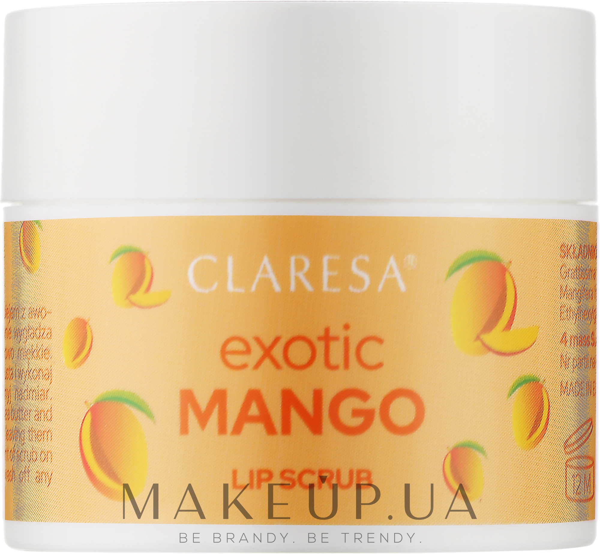 Скраб для губ "Екзотичне манго" - Claresa Lip Scrub Exotic Mango — фото 15g