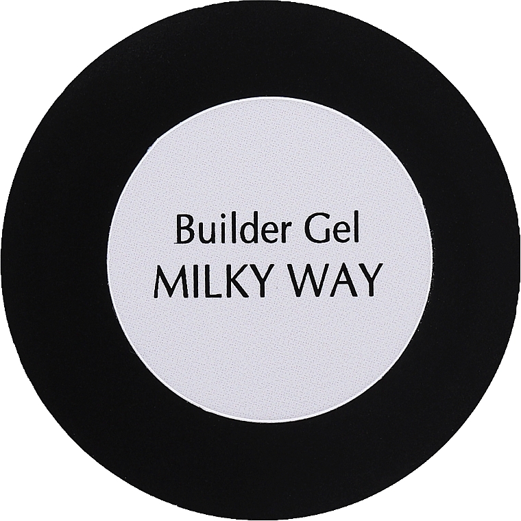 Однофазный моделирующий гель молочный - PNB UV/LED One Phase Builder Gel Milky Way — фото N2