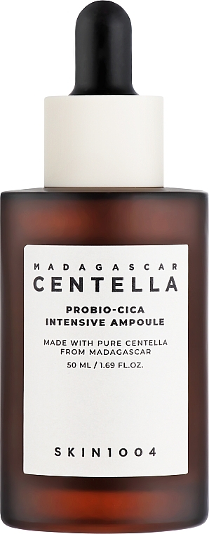 Восстанавливающая ампульная сыворотка с пробиотиками - SKIN1004 Madagascar Centella Probio-Cica Intensive Ampoule — фото N1