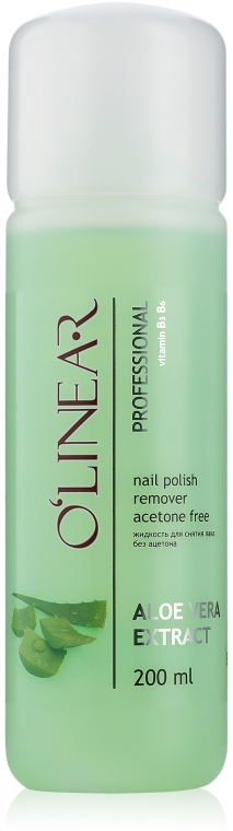 Жидкости для снятия лака с экстрактом алоэ - O`linear Nail Polish Remover Aloe Vera Extract