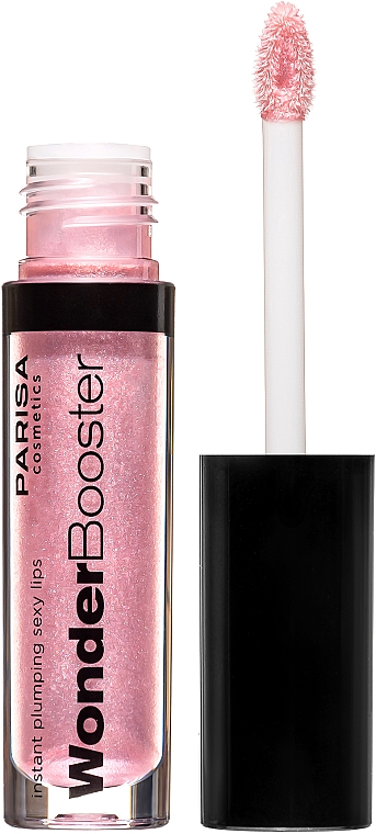 Блиск для губ з ефектом збільшення об'єму - Parisa Cosmetics Plumping Lip Gloss Wonder Booster — фото N2