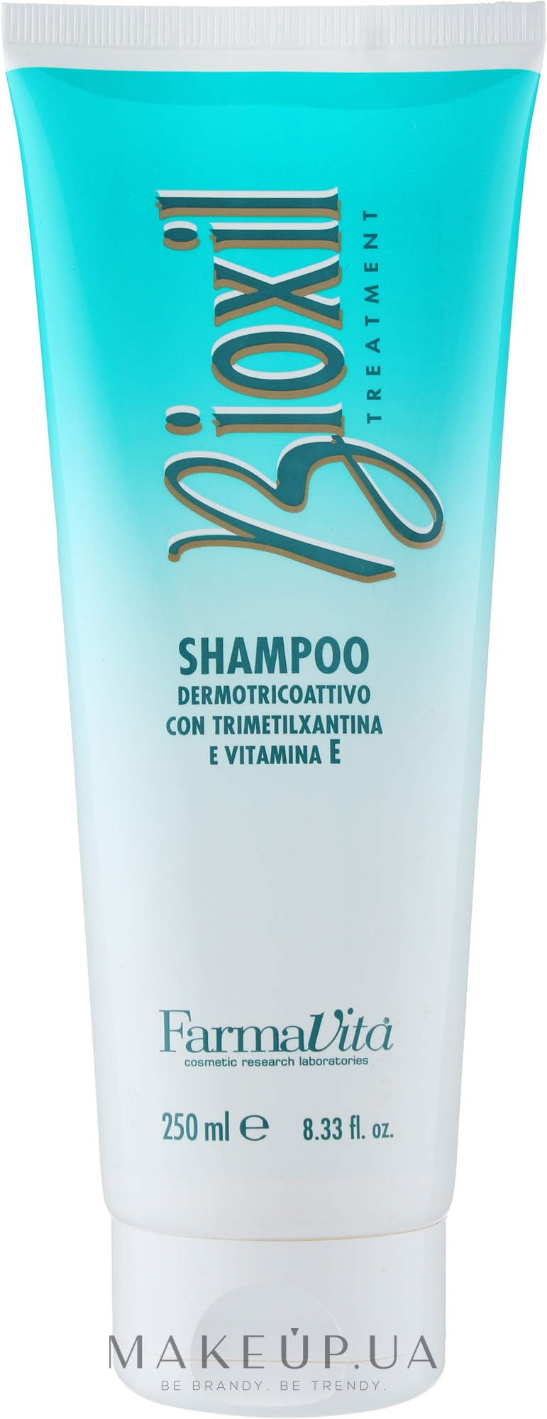 Шампунь против выпадения волос с кофеином - Farmavita Bioxil Shampoo — фото 250ml