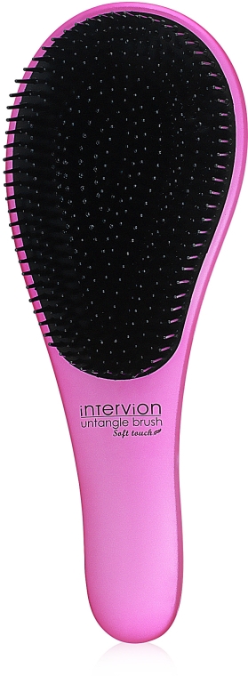 Расческа для волос, 498860, розовая - Inter-Vion Untangle Brush — фото N2