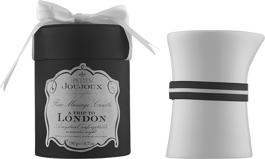 Массажная свеча - Petits Joujoux A Trip To London Massage Candle — фото N2