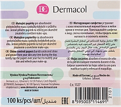 Матувальні серветки для обличчя - Dermacol Matt Control Cleansing Wipes — фото N2