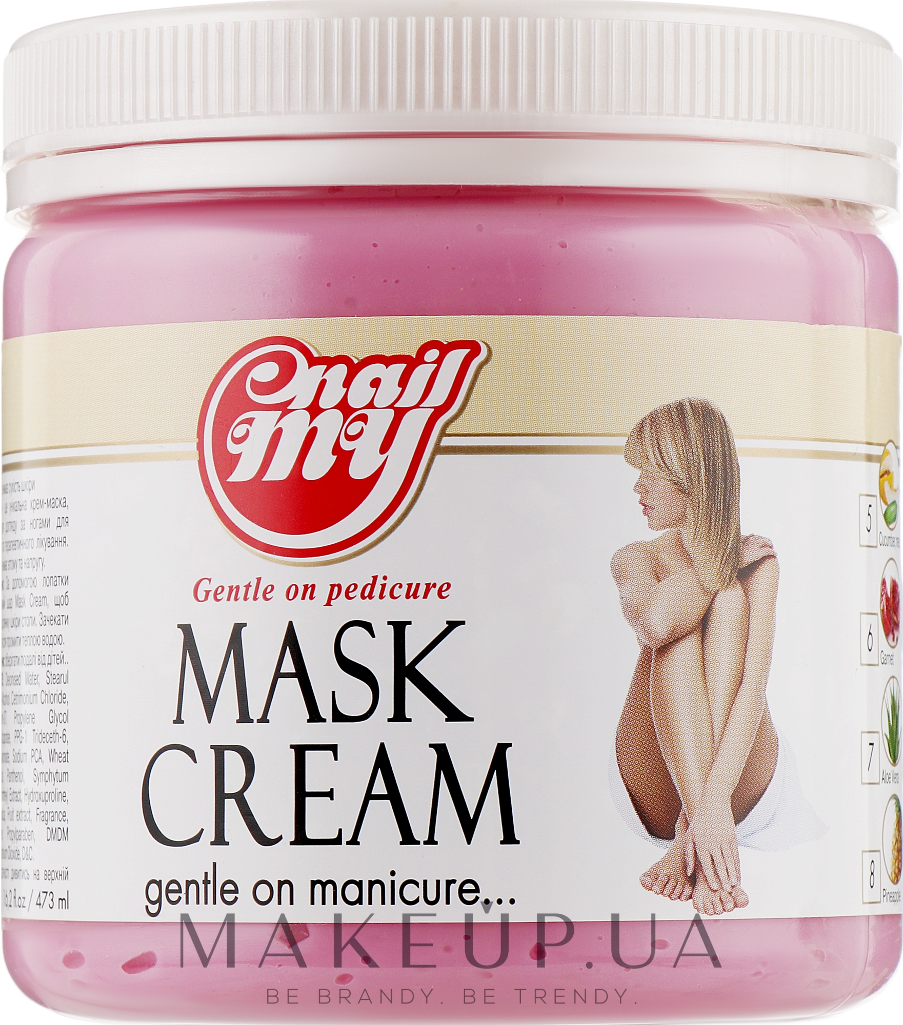 Маска для рук і тіла "Гранат" - My Nail Mask Cream — фото 473ml