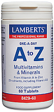Харчова добавка "Мультивітаміни та мінерали" - Lamberts A to Z Multivitamins & Minerals — фото N1
