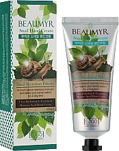 Зволожувальний крем для рук з муцином равлика - Beaumyr Snail Hand Cream — фото N2