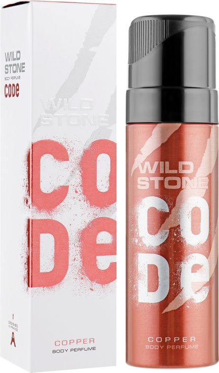 Парфумований спрей для тіла - Wild Stone Code Copper — фото N1