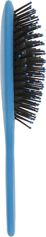 Щітка для волосся, м'яка, синя - Perfect Beauty Brushes Cora Soft Touch Dark Blue — фото N3