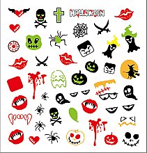 Парфумерія, косметика Наклейки для дизайну нігтів - Peggy Sage Decorative Nail Stickers Halloween