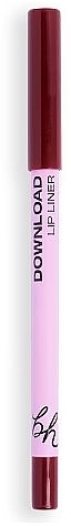 Карандаш для губ - BH Cosmetics Los Angeles Download Lip Liner — фото N1
