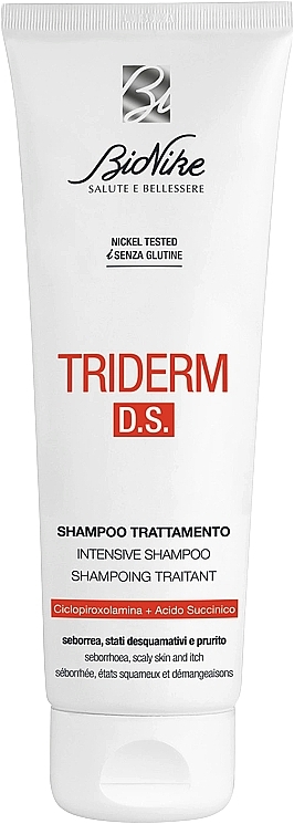Інтенсивний шампунь - BioNike Triderm D.S. Intensive Shampoo — фото N1