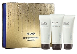 Парфумерія, косметика Набір - Ahava Holiday 2024 Endless Vitality (sh/gel/100ml + b/lot/100ml + h/cr/100ml)