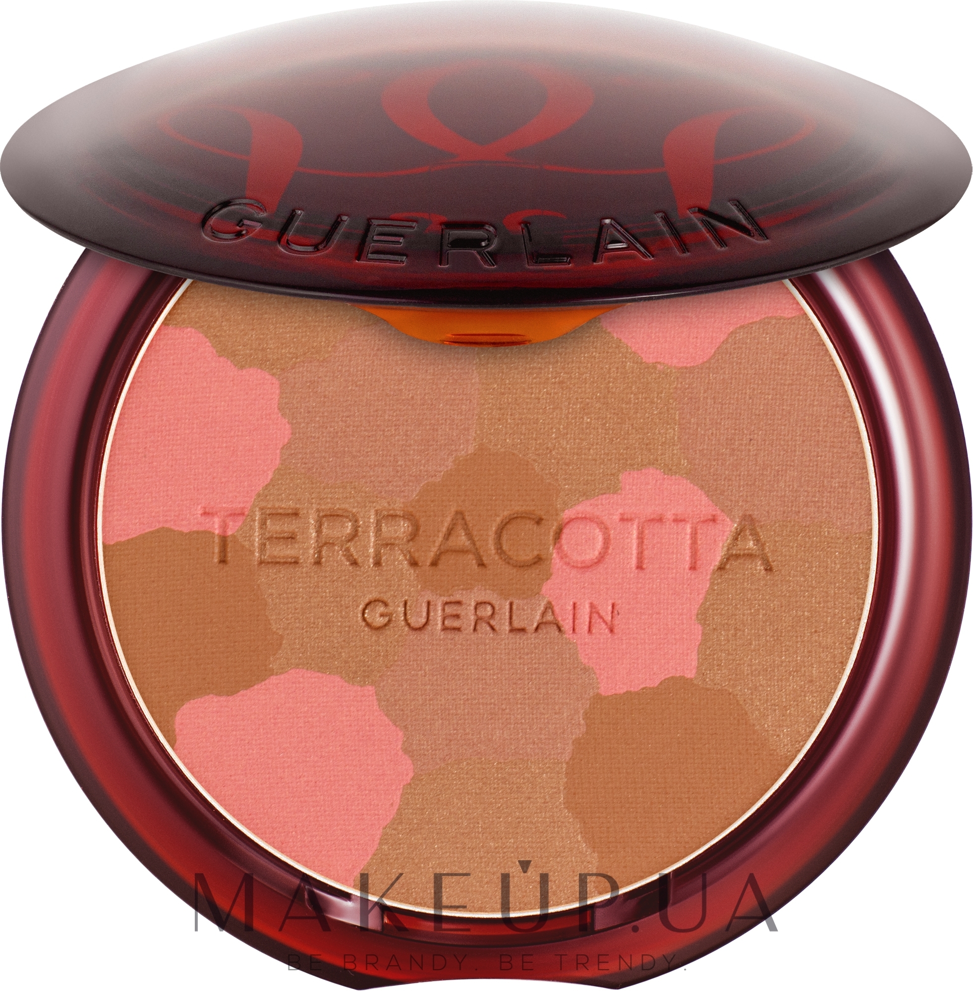 Пудра-бронзатор для обличчя - Guerlain Terracotta Natural Healthy Glow Powder — фото 04 - Fonce Rose