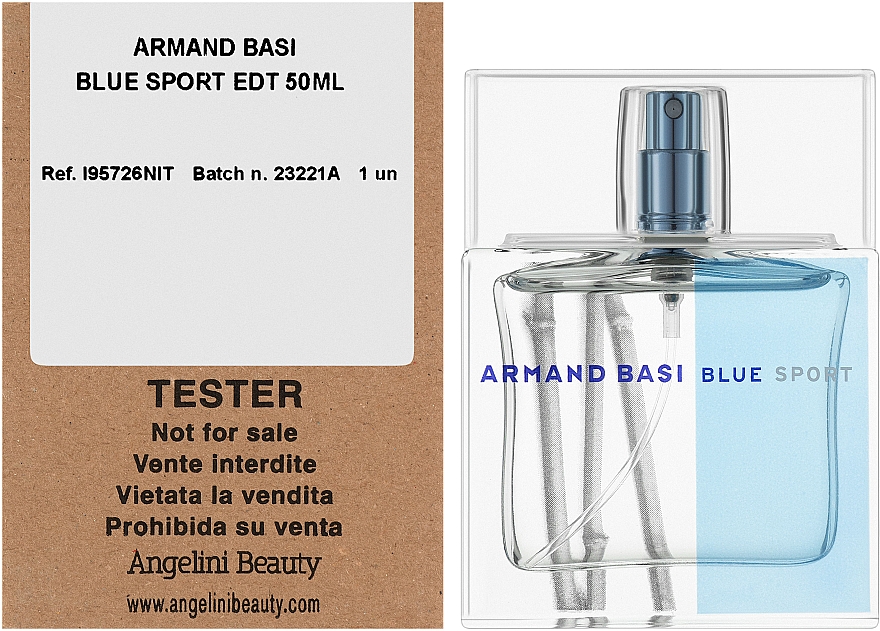 Armand Basi Blue Sport - Туалетна вода (тестер з кришечкою) — фото N2