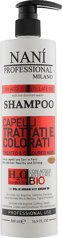 Шампунь для фарбованого волосся - Nanì Professional Milano Hair Shampoo — фото N2