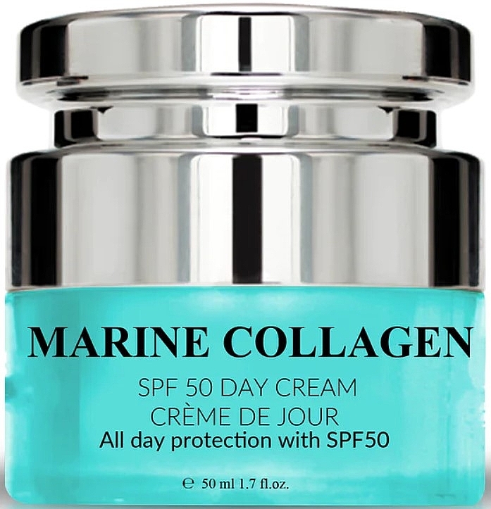 Денний крем із морським колагеном - Eclat Skin London Marine Collagen SPF50 Day Cream — фото N1