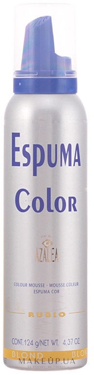Цветная пена для волос - Azalea Espuma Color — фото Blond