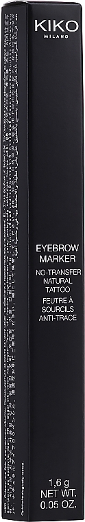 Маркер для брів - Kiko Milano Eyebrow Marker — фото N2