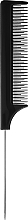 Духи, Парфюмерия, косметика Расческа для стрижки с металлическим кончиком, черная - Inter-Vion