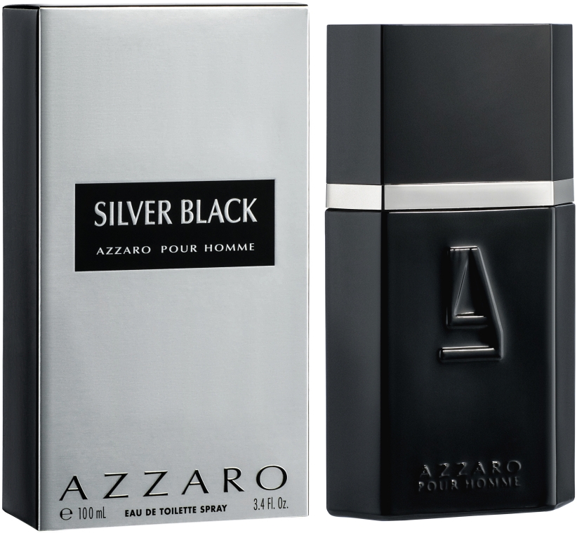 Azzaro Silver Black - Туалетная вода — фото N2