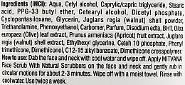 Скраб для лица натуральный с абрикосом и грецким орехом - Mitvana Face Scrub With Natural Scrubbers — фото N2