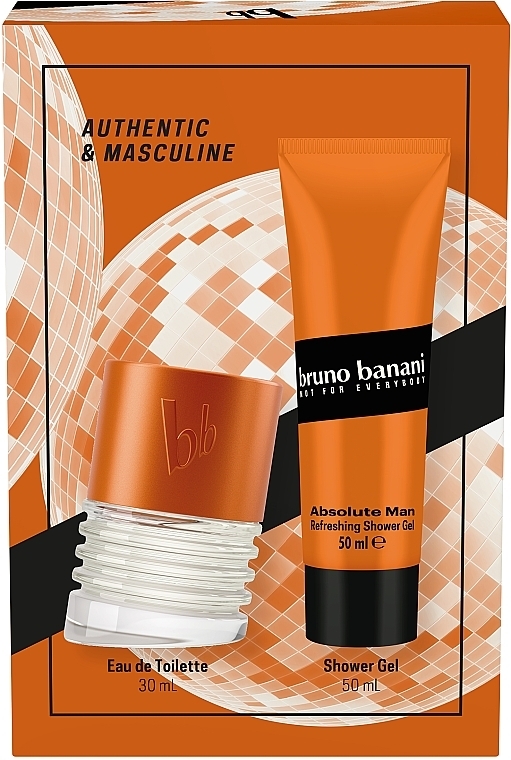 Bruno Banani Absolute Man - Набір (edt/30ml + sh/gel/50ml) — фото N4