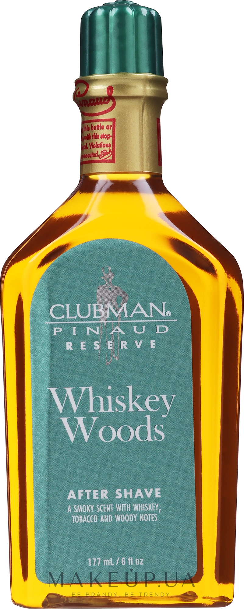 Clubman Pinaud Whiskey Woods - Лосьон после бритья — фото 177ml