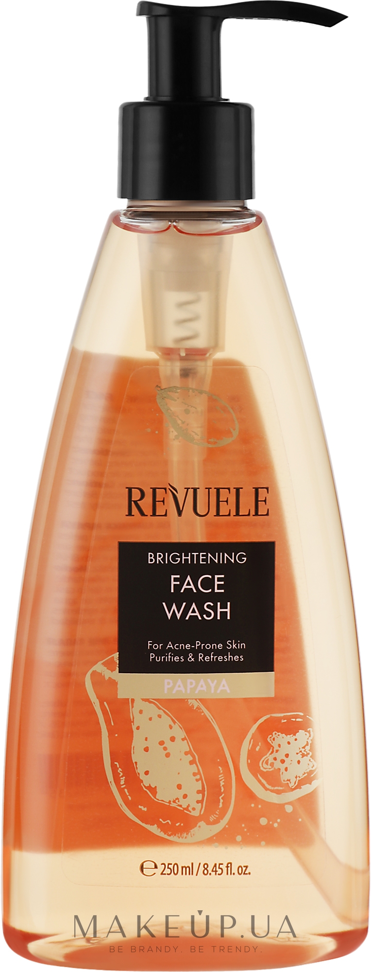 Гель для умывания "Папайя" - Revuele Brightening Face Wash Papaya  — фото 250ml