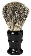 Помазок для бритья, черный - Acca Kappa Pure Badger Shaving Brush — фото N1