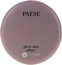 Пудра і рум'яна для обличчя - Paese Nanorevit Glow Duo Effect Powder And Blush — фото N2
