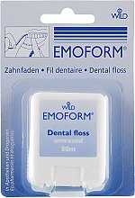 Зубна нитка невощена із фтором - Dr. Wild Emoform — фото N1