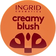 Кремові рум'яна - Ingrid Cosmetics Creamy Blush — фото N1