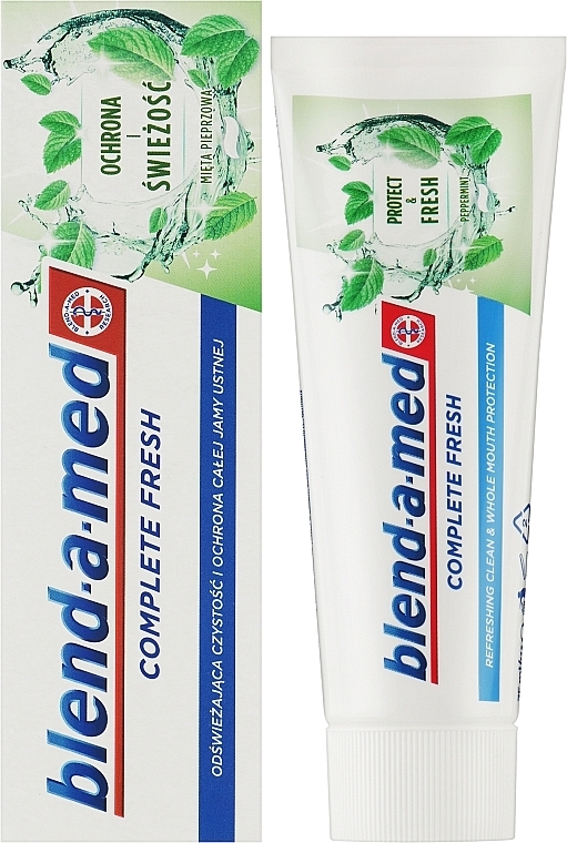 Зубная паста "Защита и свежесть" - Blend-A-Med Complete Fresh Protect & Fresh Toothpaste — фото N2