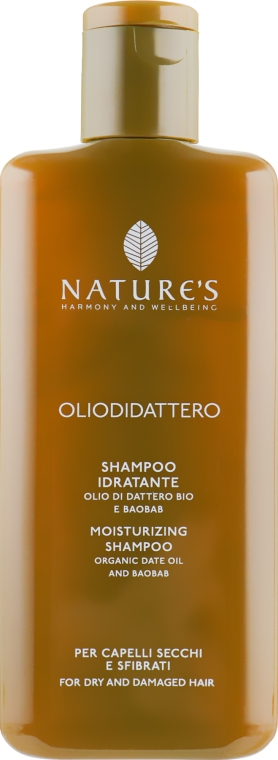 Увлажняющий шампунь для волос - Nature's Oliodidattero Moisturizing Shampoo — фото N2