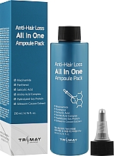Ампульная маска против выпадения волос - Trimay Anti-Hair Loss All In One Ampoule Pack — фото N2