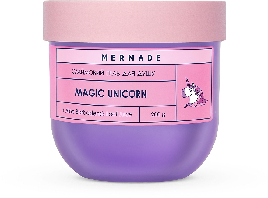 Слаймовий гель для душу - Mermade Magic Unicorn