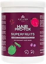 Парфумерія, косметика Крем-маска для волосся - Kallos Hair Pro-tox Superfruits Hair Mask