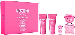 Парфумерія, косметика Moschino Toy 2 Bubble Gum - Набір (edt/100ml + edt/5ml + b/lot/100ml + sh/gel/100ml)