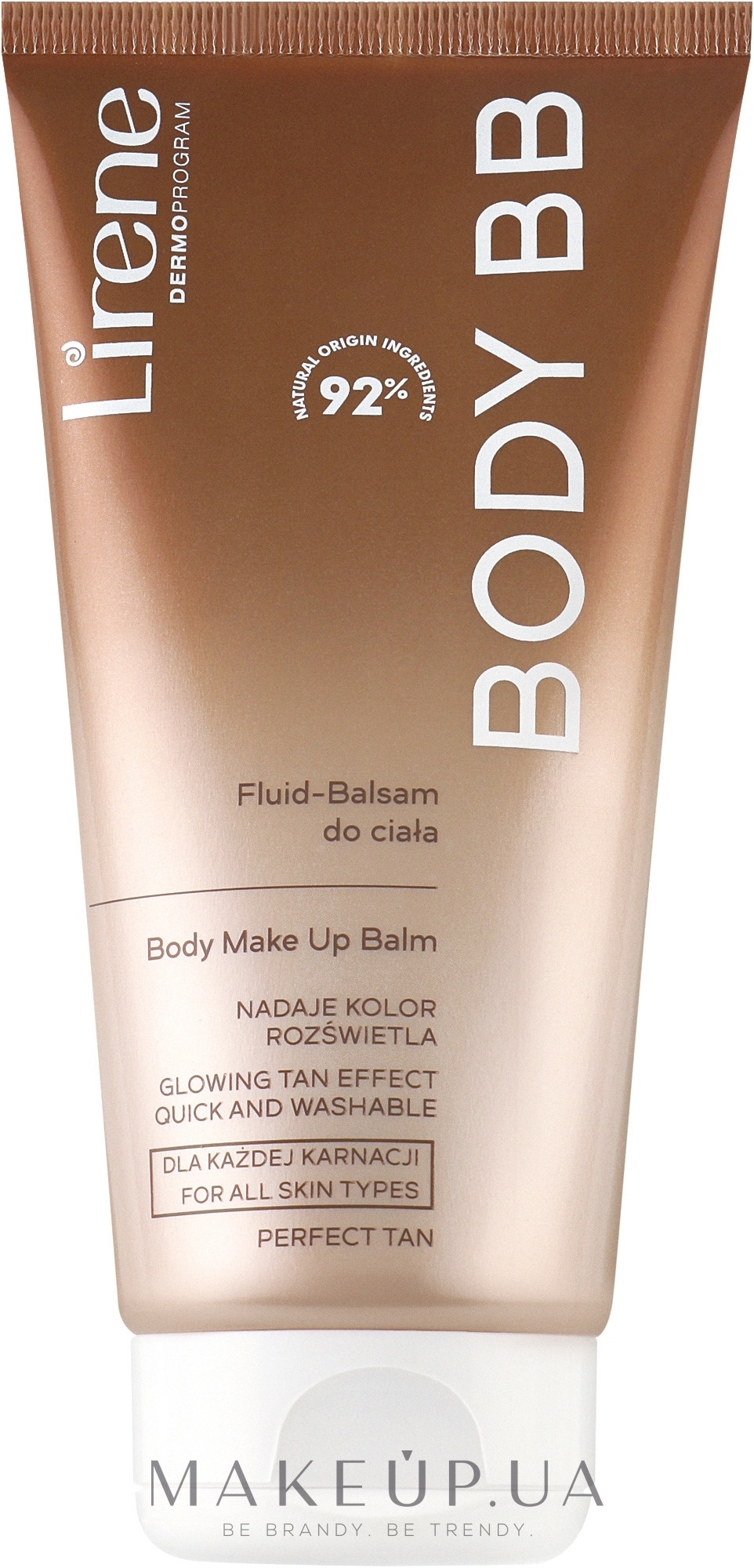 Лосьйон для тіла - Lirene Perfect Tan Fluid-Balsam — фото 175ml